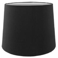 Faux Silk Black 15inch Drum Shade