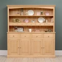 Farmhouse Pine Kitchen Dresser (6Ft)