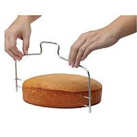 fashion double line adjustable stainless steel metal cake cut tools ca ...