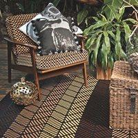 fab hab seattle outdoor rug in brown