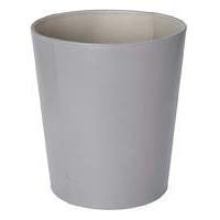 Faux Leather Two-Tone Waste Paper Bin