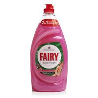 fairy clean and care rose and satin scent 820ml