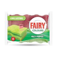 Fairy Multi Purpose Scourer 4 Pack