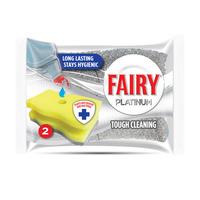 Fairy Hygienic Scourer Platinum 2 Pack