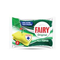 fairy hygienic scourer original 2 pack