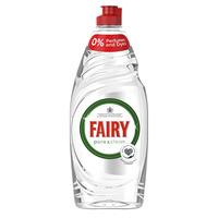 fairy pure and clean antibacterial washing up liquid 625ml