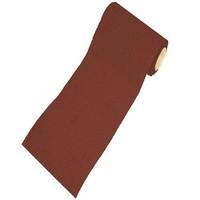 faithfull ar11580r aluminium oxide paper roll 115mm x 50m 80g red heav ...