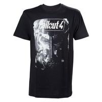 fallout 4 mens brotherhood of steel short sleeve t shirt black small