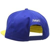 FALLOUT 4 Unisex Vault 111 Flat Cap, Yellow, One Size