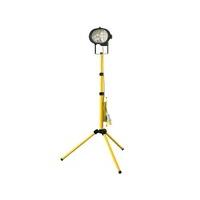 faithfull sl500ctl sitelight single adjustable stand 500 watt 110 volt