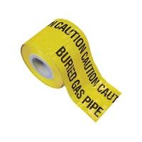 Faithfull 365m Warning Tape - Gas