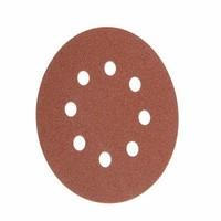 Faithfull AD12580H Aluminium Oxide Disc DID3 Holed 125mm x 80g (Pack of 25)