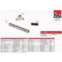 fai autoparts timing chain kit part number tck99ng