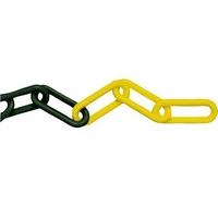 Faithfull 8mm 12.5mm Plastic Chain - Yellow/ Black