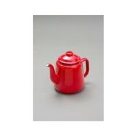 Falcon Red Enamel Tea Pot with Handle & Lid Teapot - Camping