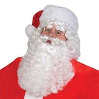 Father Christmas Santa Claus Wig Eyebrows & Beard Set Professional Fair Xmas Grotto Fancy Dress New High Quality Superior Deluxe Synthetic Hair