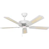 Fantasia Classic 52" Ceiling Fan without Light - Gloss White