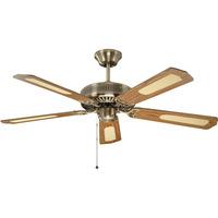 Fantasia Classic 52" Ceiling Fan without Light - Antique Brass