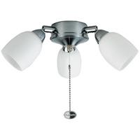 Fantasia Amorie Halogen Ceiling Fan Light Kit - Gloss White