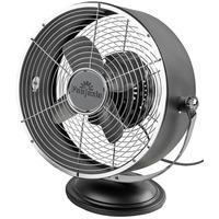 Fantasia Retro Desk Fan - Matt Black