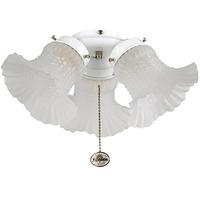 Fantasia Tulip Ceiling Fan Traditional Lighting - White