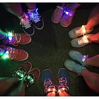 fashion men women light up led shoelaces party glowing night running s ...