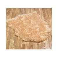 faux fur shaggy half moon rug