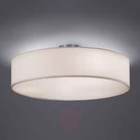 Fabric-covered ceiling light Risa