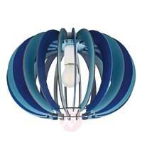 Fabella ceiling light in light and dark blue