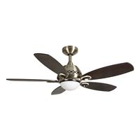 Fantasia 114062 Phoenix 42 Inch Ceiling Fan In Antique Brass With Remote Control And Integral Light