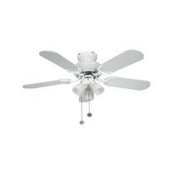Fantasia 111726 Amalfi 36" Ceiling Fan In White With Lights