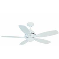 Fantasia 111771 Phoenix 42 Inch White Ceiling Fan With Remote Control And Integral Light