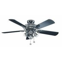 Fantasia 111849 Gemini 42" Ceiling Fan In Pewter With Integral Venice Light