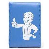 Fallout 4 Unisex Vault Boy Approves Bi-fold Wallet One Size Blue (mw240002fot)