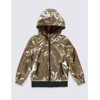 Faux Leather Jacket with Stormwear (5-14 Years)