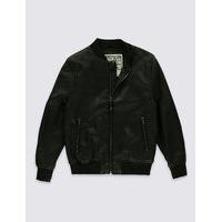 Faux Leather Jacket (3-14 Years)