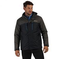 Fabens Jacket Navy Seal Grey