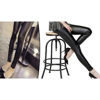 faux leather slim leggings 1 or 2 6 sizes