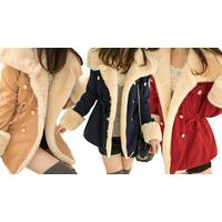 Faux Sheepskin Winter Coat - 3 Colours