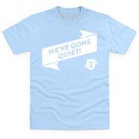 fatzio fc weve gone quiet t shirt