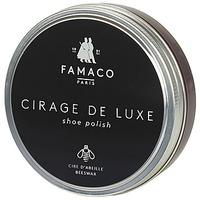 Famaco Boite de cirage de luxe bordeaux 100 ml men\'s Aftercare Kit in red