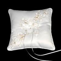 fairy tale dreams square satin wedding ring bearer pillow