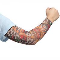 fashion sport bike cycling arm sleeves cover skin sun protection elast ...