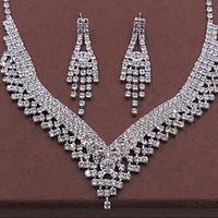 Fashion Popular New Style Rhinestone Necklace Set