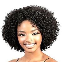 fashionable womens glueless deep curly short hair wig for african amer ...