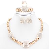 Fashion new neclace set for women(necklace, ring, earrings, bracelet)jewelry sets