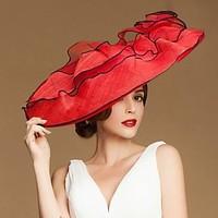 fashional flax women wedding parting honeymoon hat with floralmore col ...