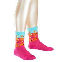 falke flamingo army ankle socks