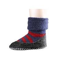 falke cosyshoe stripe non slip socks