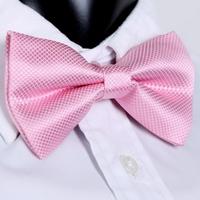 fashion mens tuxedo bowtie solid color neckwear adjustable wedding par ...